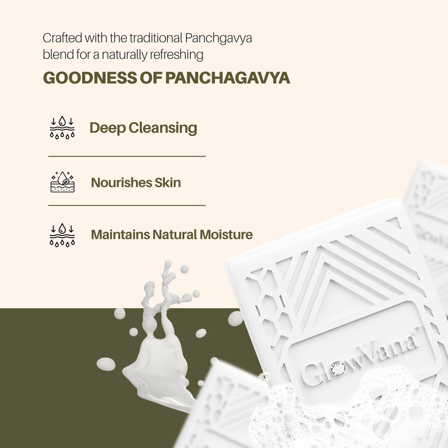 GlowVana Panchagavya Ritual Cleanse | Wellness Revitalizing Soap