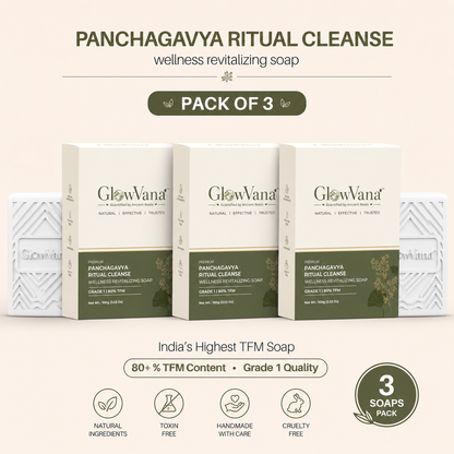 GlowVana Panchagavya Ritual Cleanse | Wellness Revitalizing Soap
