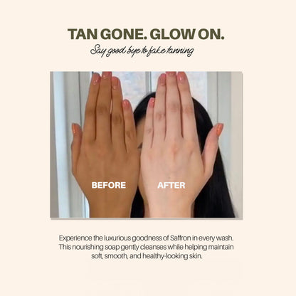 GlowVana Saffron Radiance Aura Bar | De-Tan | Skin Brightening | Depigmentation