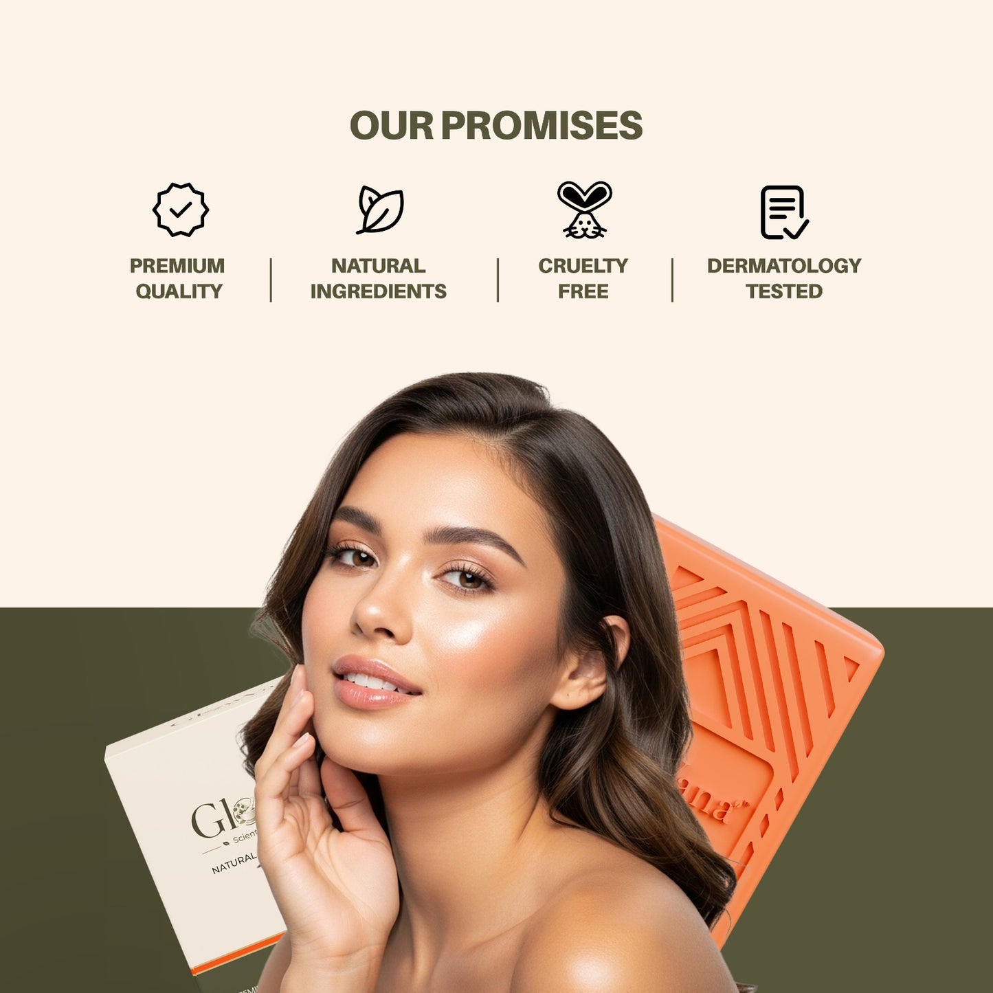 GlowVana Saffron Radiance Aura Bar | De-Tan | Skin Brightening | Depigmentation