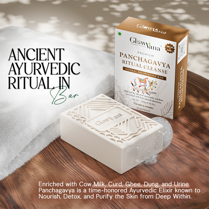 GlowVana Panchagavya Ritual Cleanse Bar | Detox | Ritual Gloss