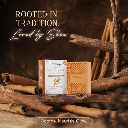 GlowVana Sandalwood Luxe Essence Bar | Skin Brightening Bar