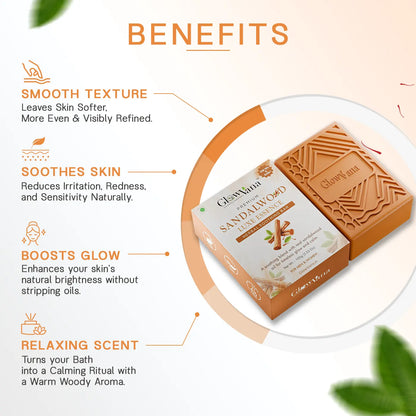 GlowVana Sandalwood Luxe Essence Bar | Skin Brightening Bar